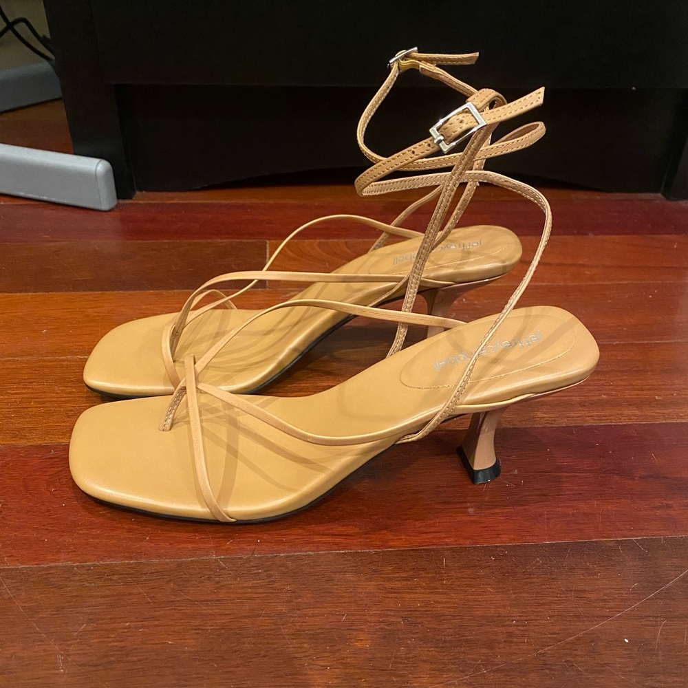 Jeffrey Campbell Nude Fluxx Sandal